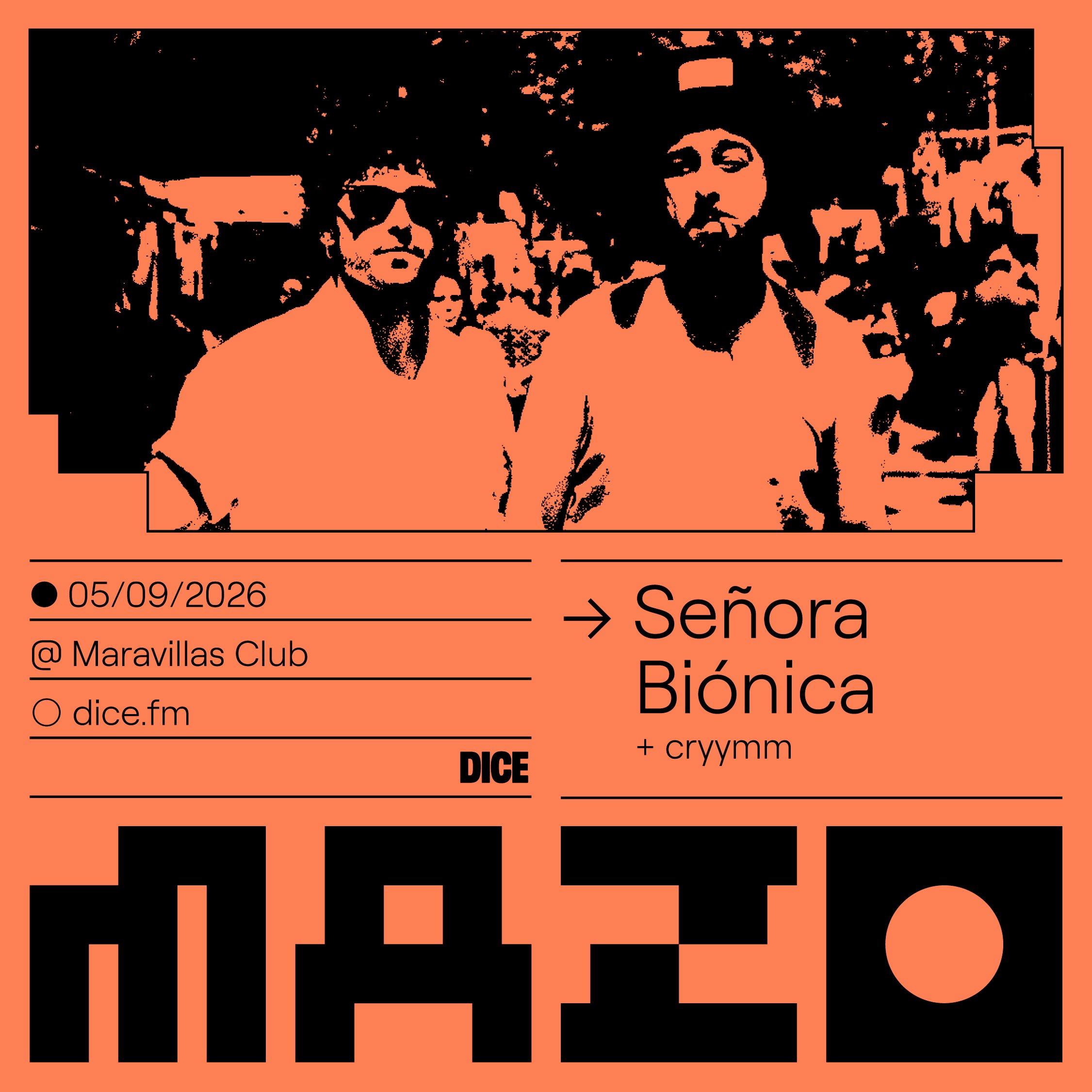 Señora Biónica + cryymm en MAZO