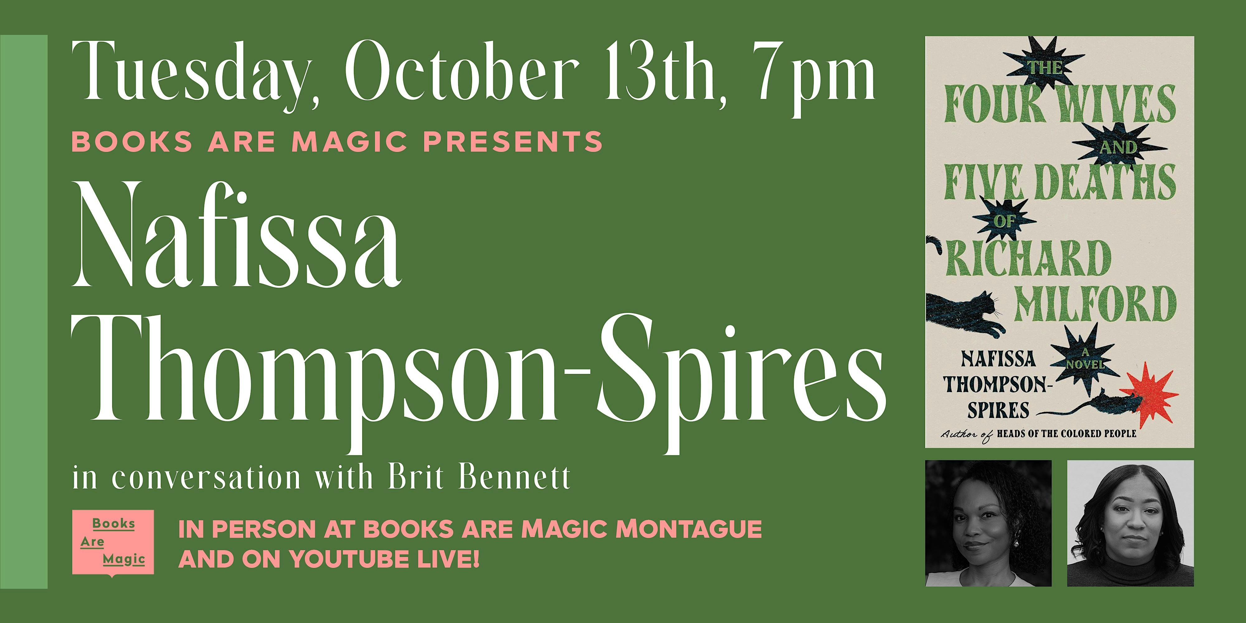 Nafissa Thompson-Spires: The Four Wives and Five Deaths of Richard Milford