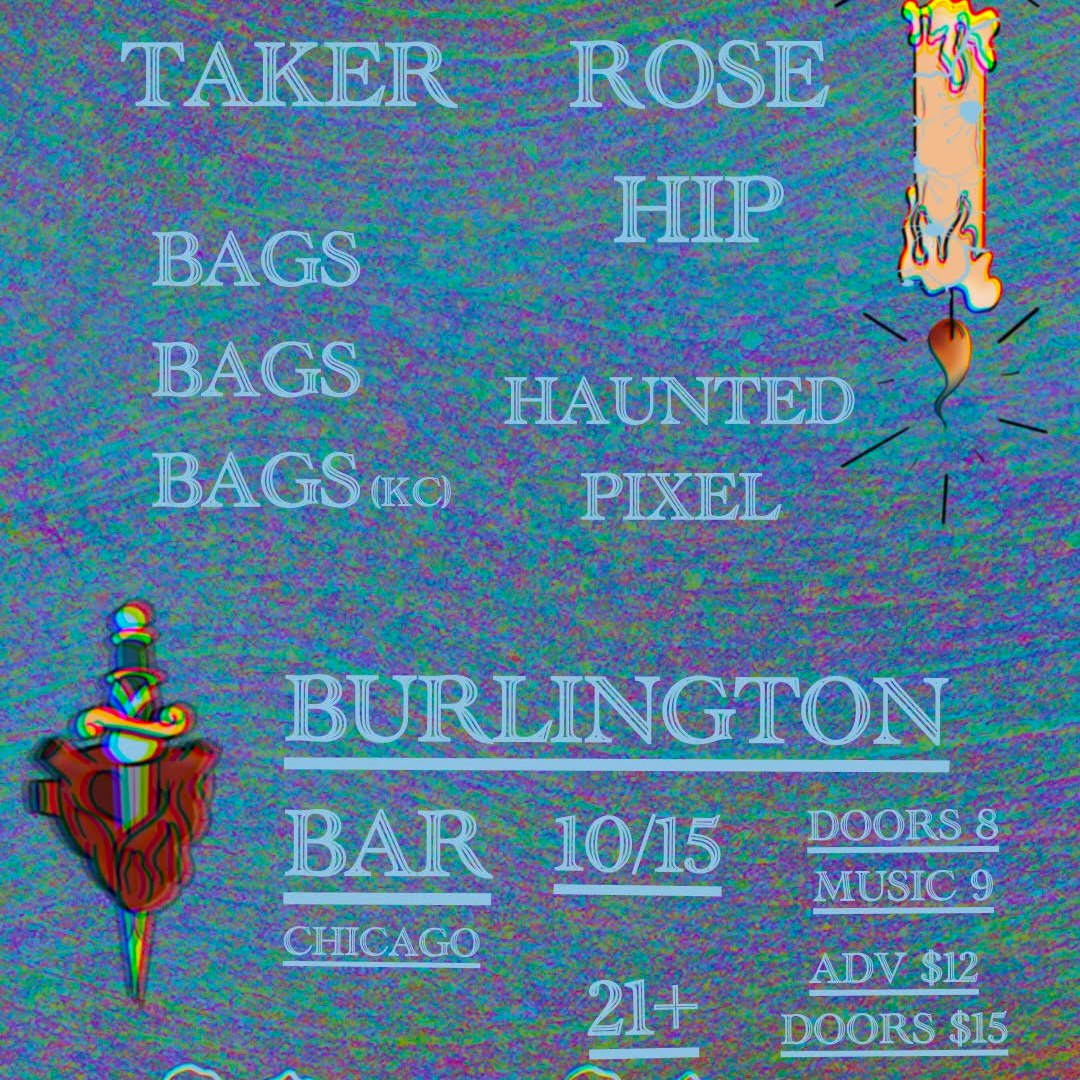 Holy Taker // Rose Hip // Bags Bags Bags // Haunted Pixel