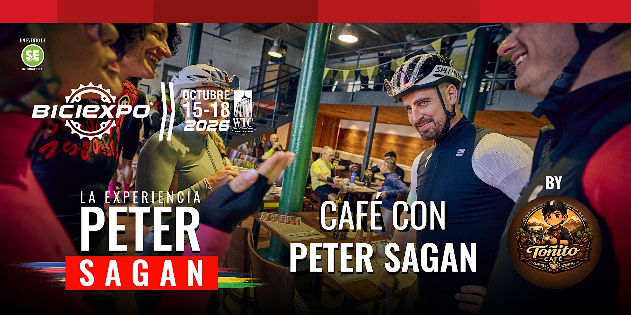 Café con Peter Sagan - Bici Expo 2026
