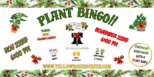 Jingle and Mingle: Holiday Plant Bingo