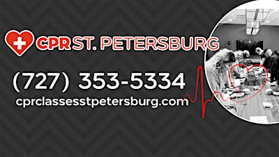 Infant Red Cross BLS CPR and AED Class in St. Petersburg.