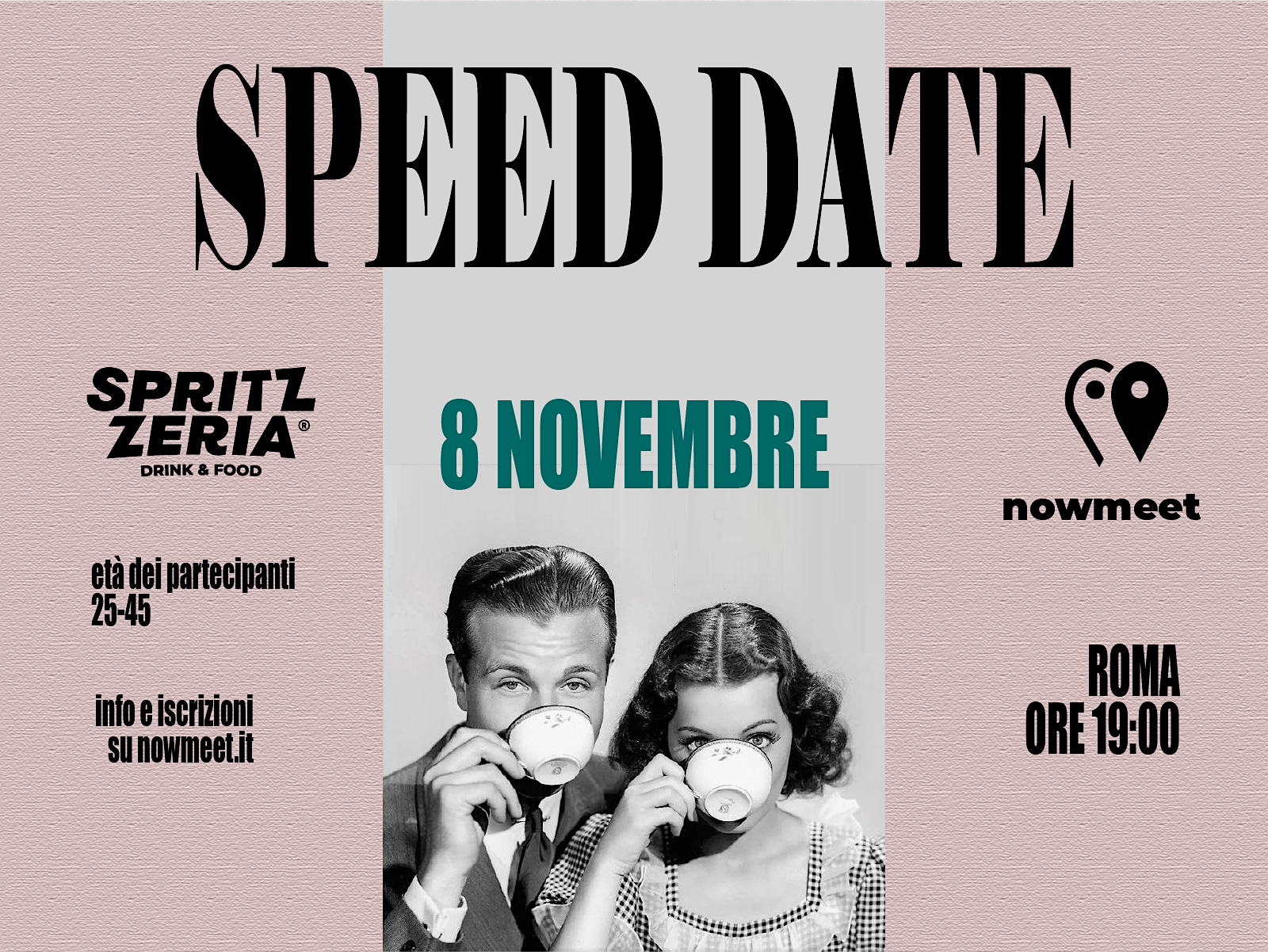 Speed Date Roma - Spritzzeria - nowmeet