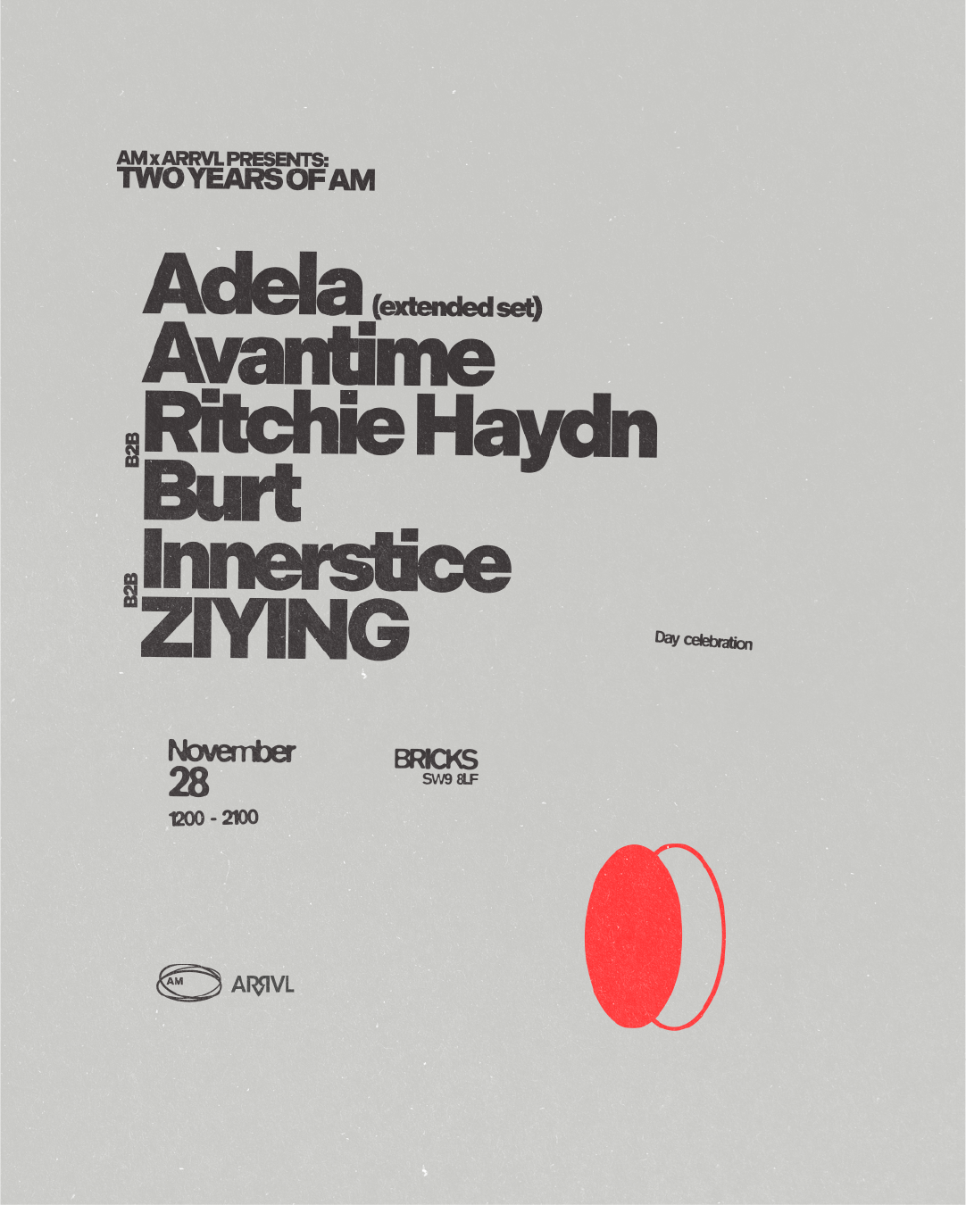 AM x ARRVL present: Two Years of AM