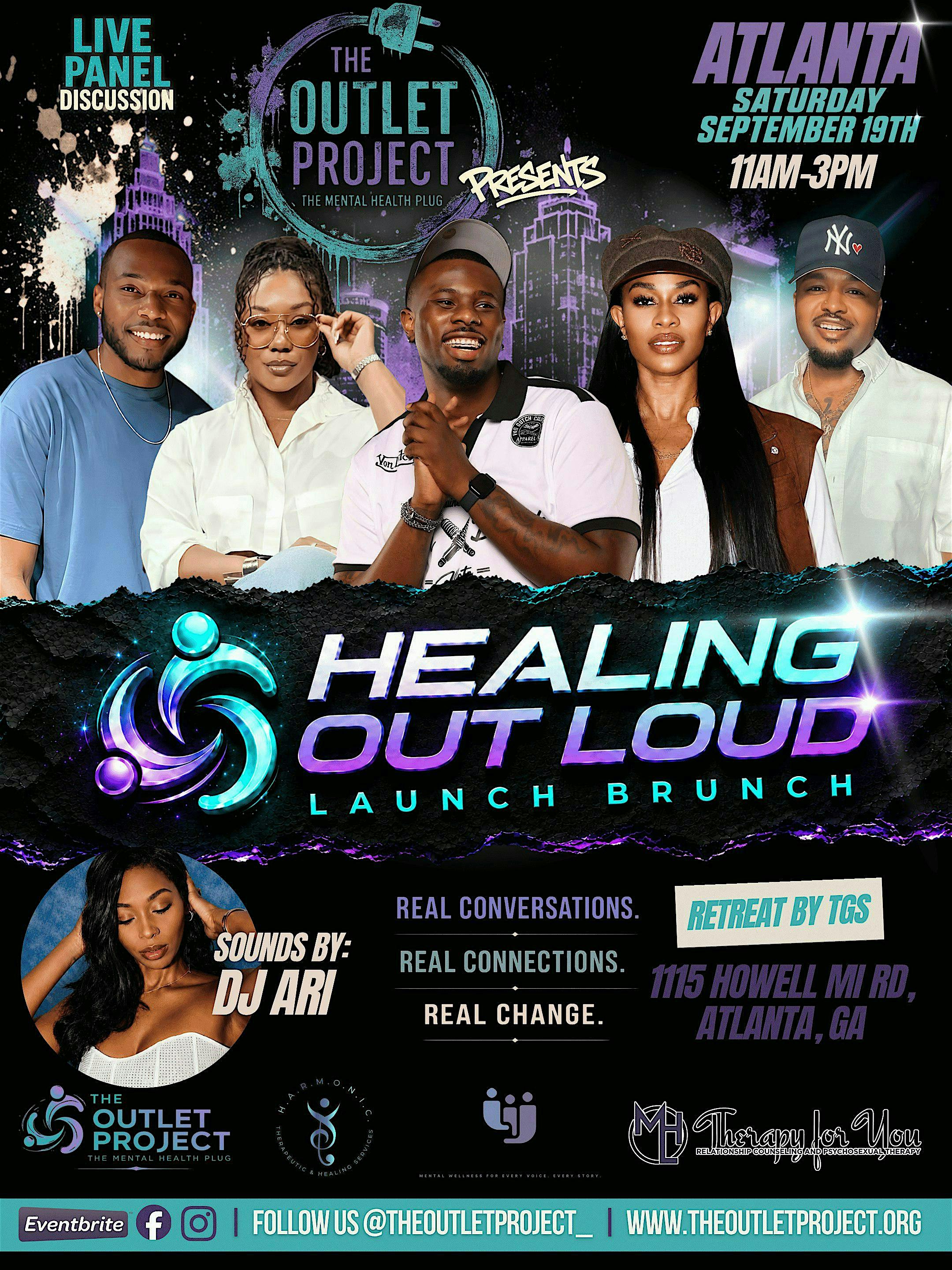 Healing Out Loud Launch Party