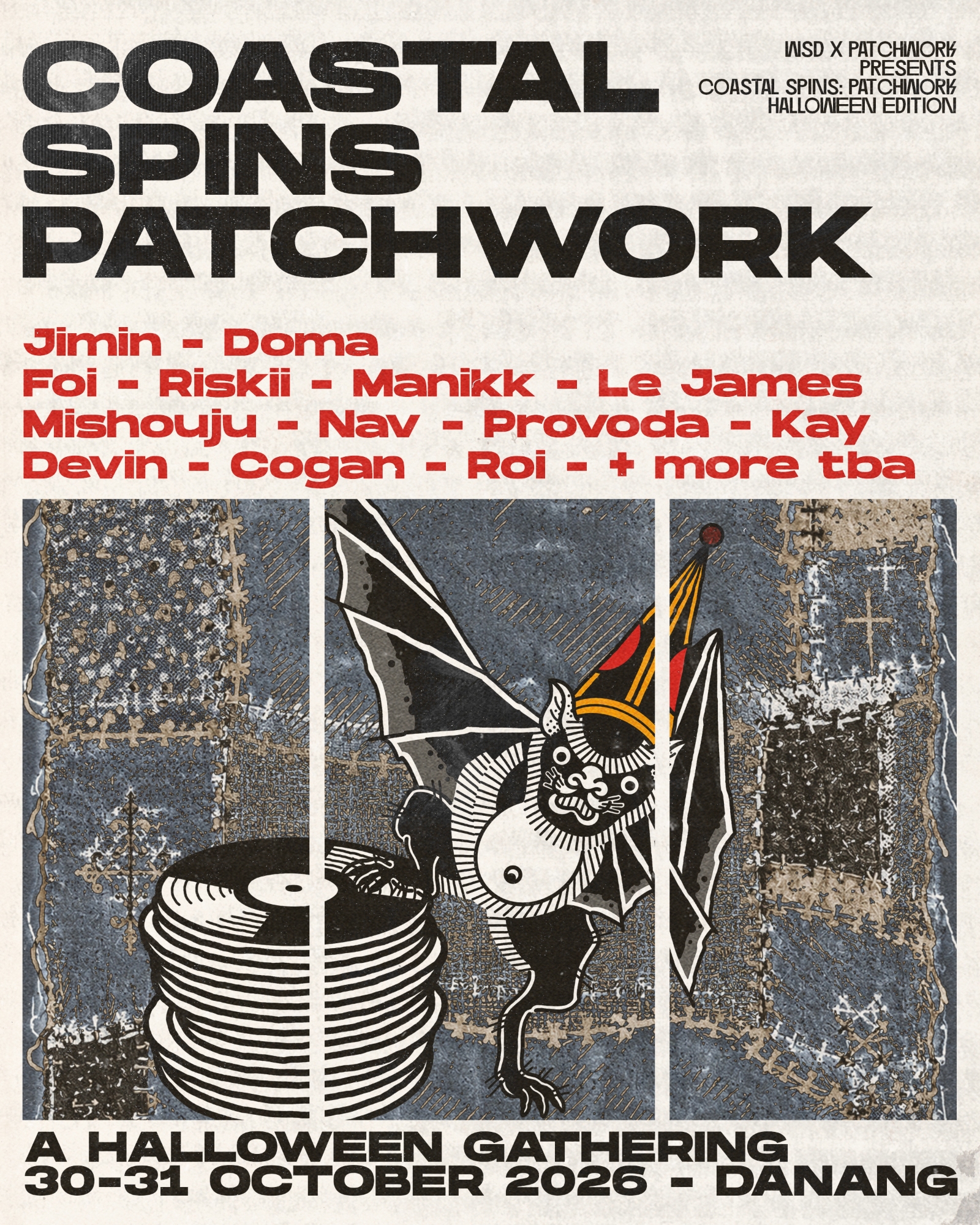 COASTAL SPINS: PATCHWORK