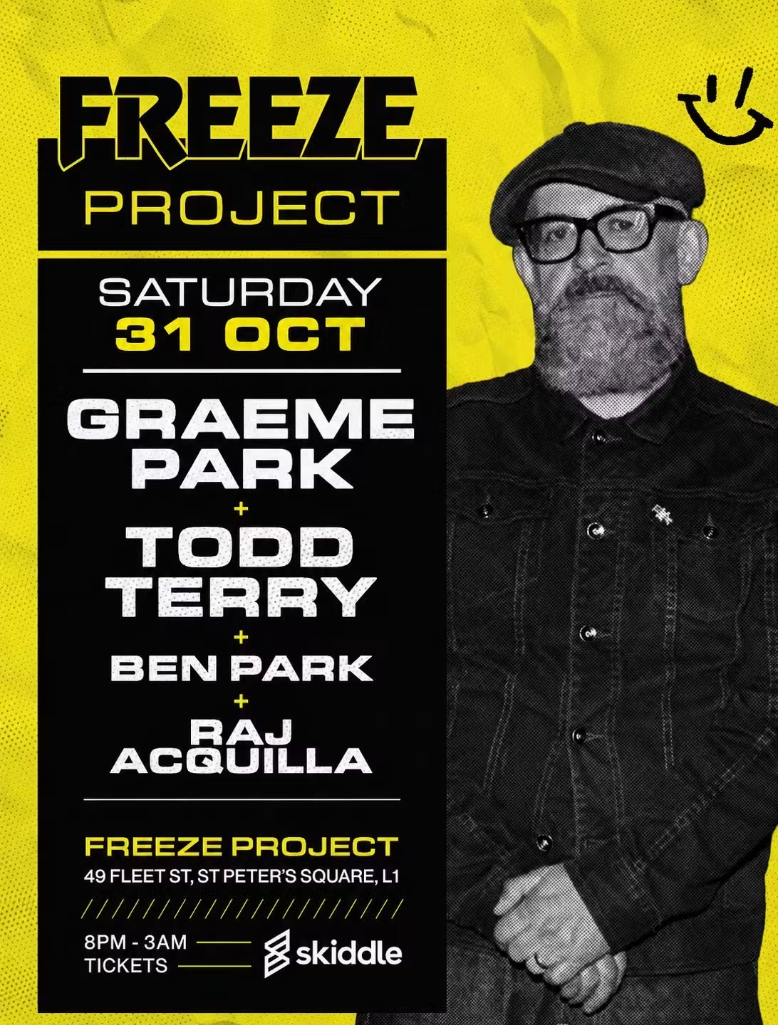 Graeme Park, Todd Terry & More at Freeze Project