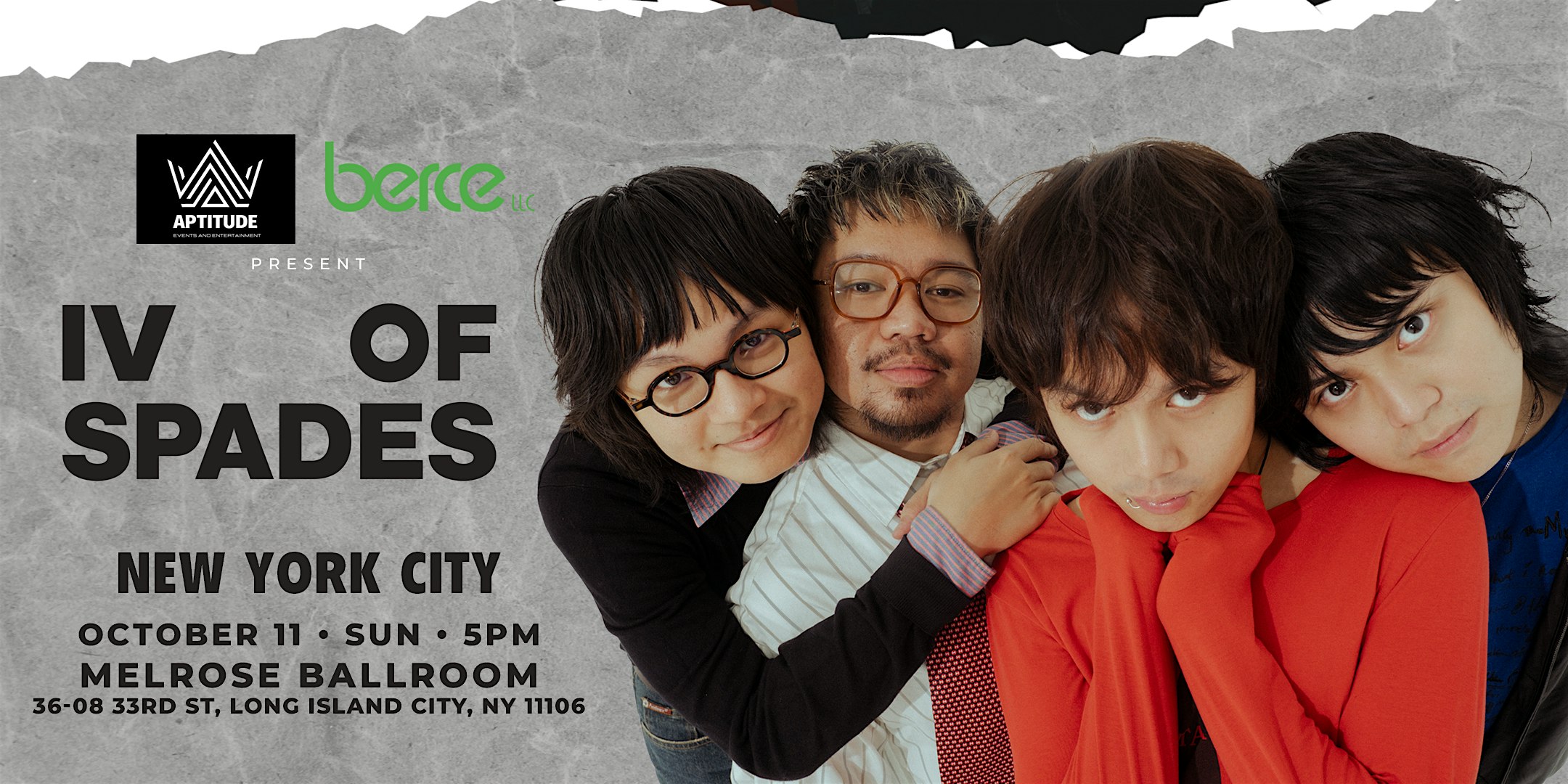 IV of Spades live in New York City