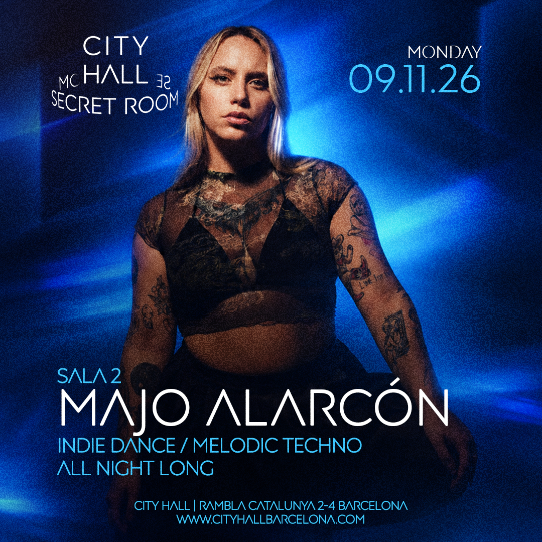 MAJO ALARCÓN l SECRET ROOM l INDIE DANCE / MELODIC TECHNO ALL NIGHT LONG