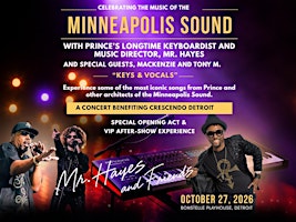 Celebrating the Music of the Minneapolis Sound with Mr. Hayes & Friends