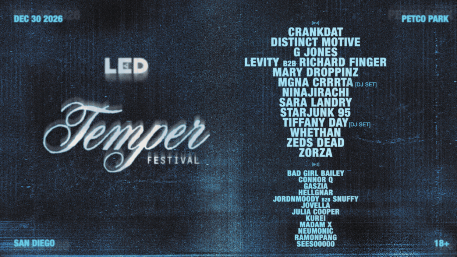 Temper Festival 2026 - Coupon Code 'RAVEFAM'