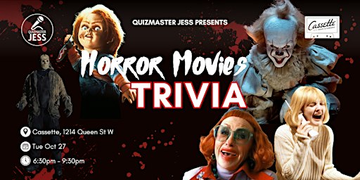 Horror Movies Trivia at Cassette
