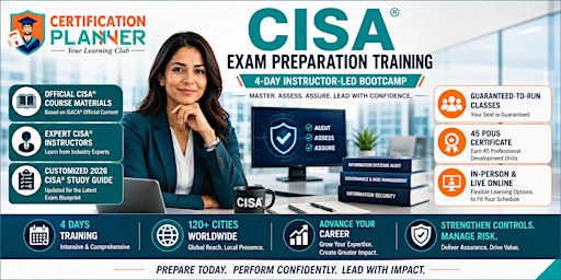 Las Vegas CISA Certification | Confirmed Classes and Certified Instructors