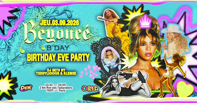Club — LA CH!CK: BEY DAY BIRTHDAY EVE PARTY