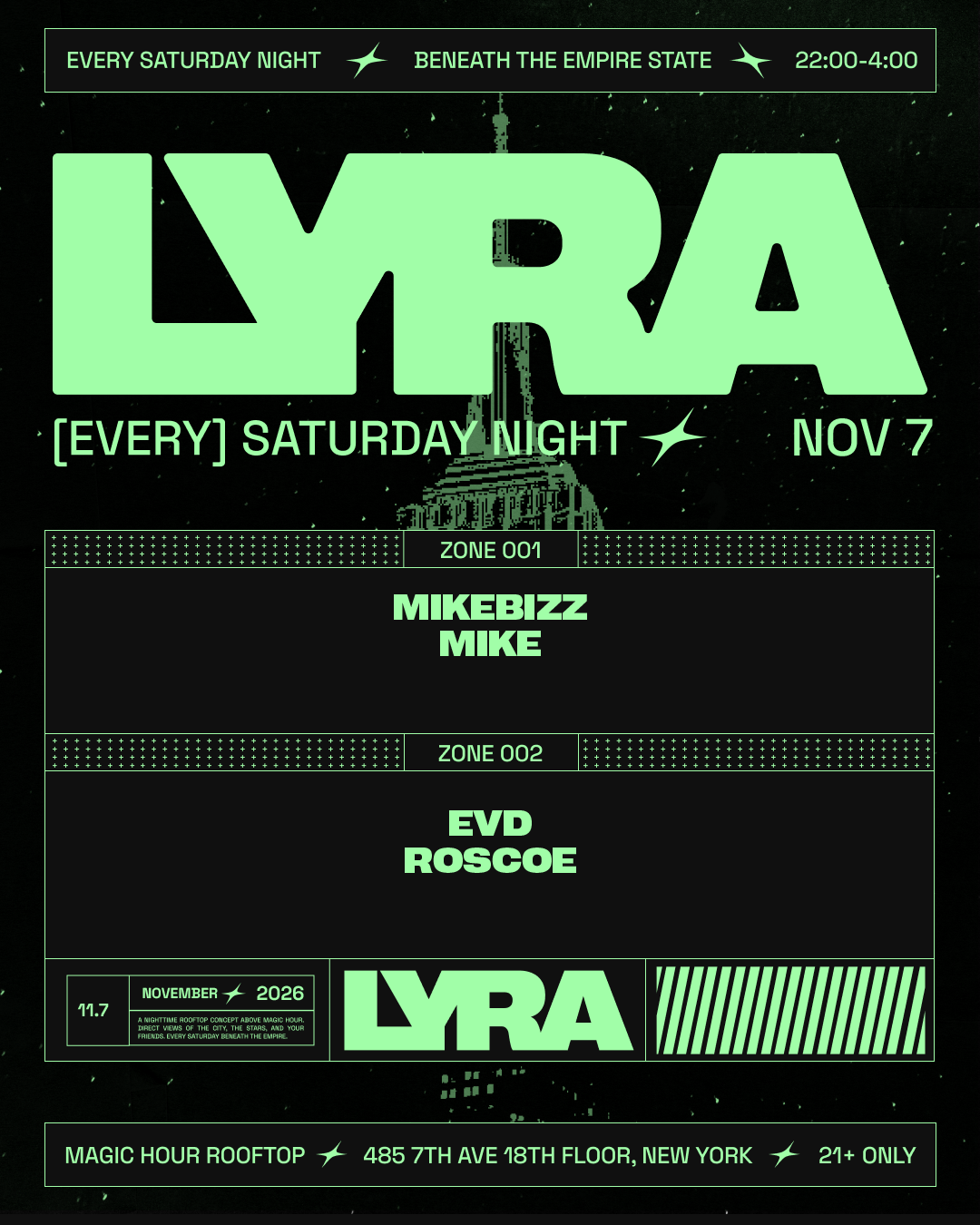 Lyra Rooftop Party 11.07.26 