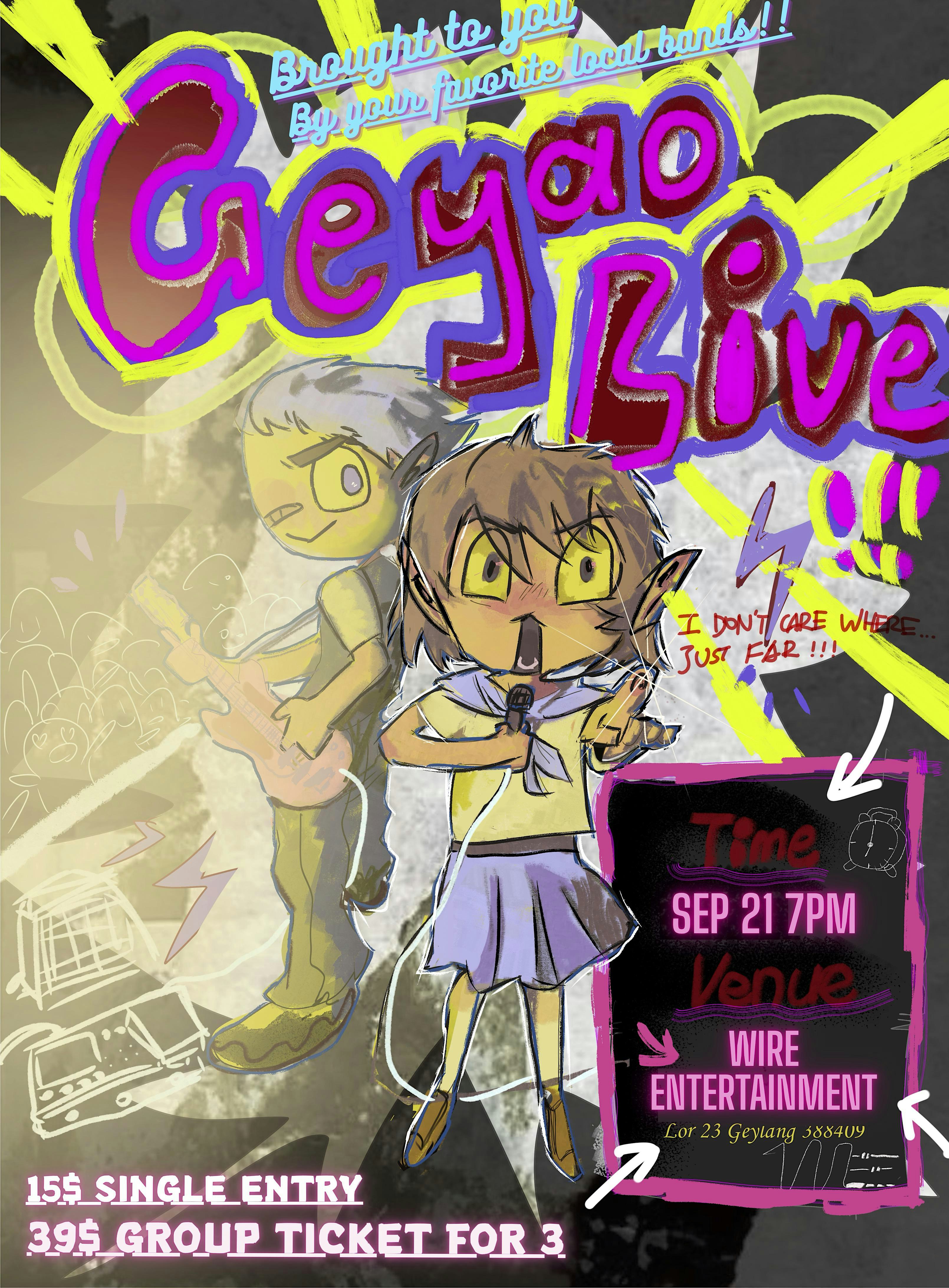 GE YAO LIVE !