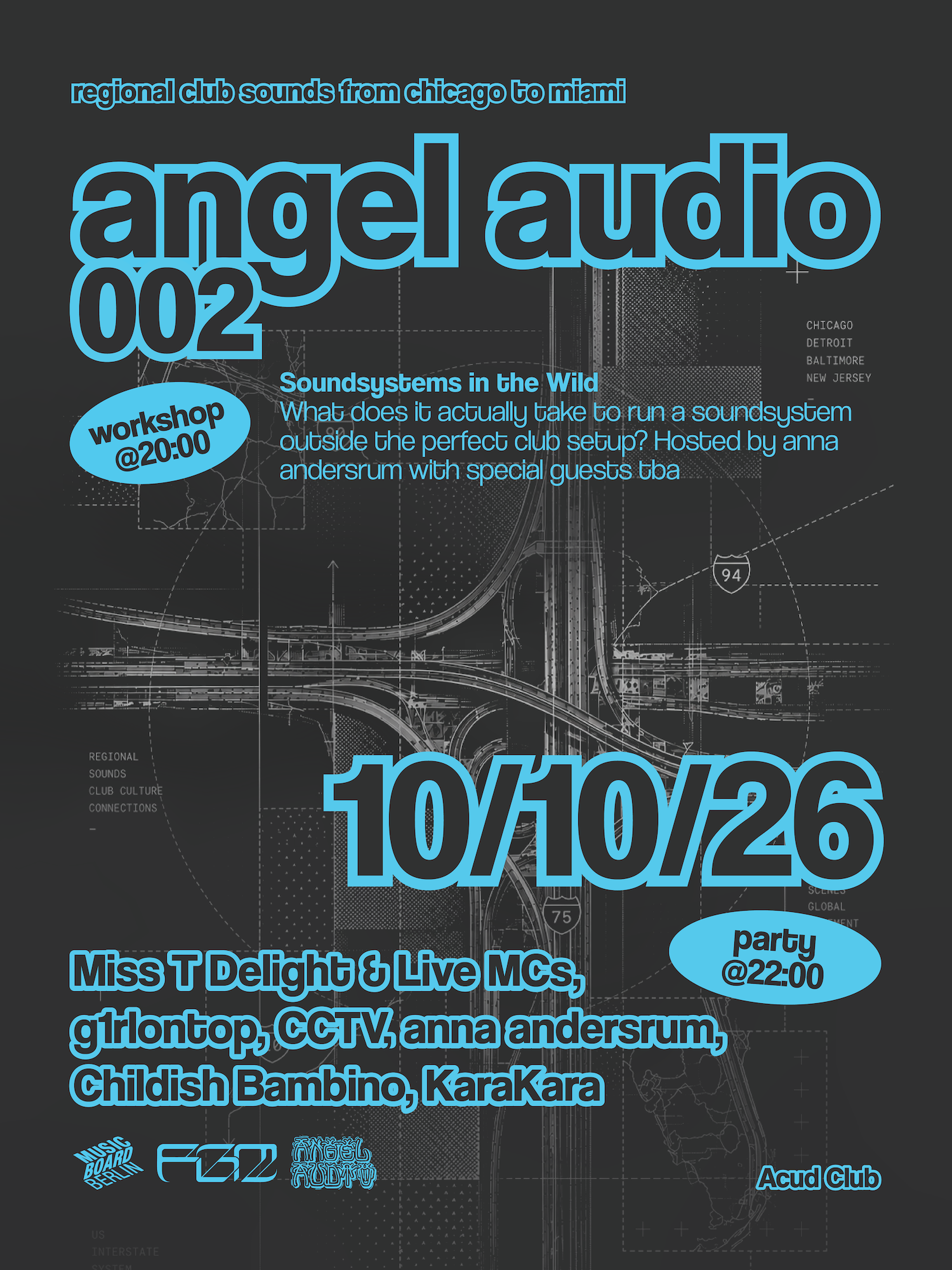Angel Audio 002: regional club sounds from Chicago to Miami