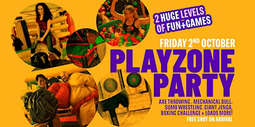 PlayZone Party – Axe Throwing, Mechanical Bull, Sumo and loads more!