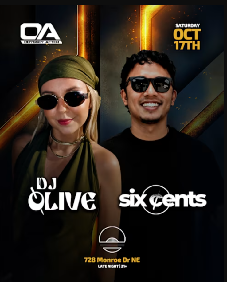 Six Cents & Dj Olive At Odyssey After