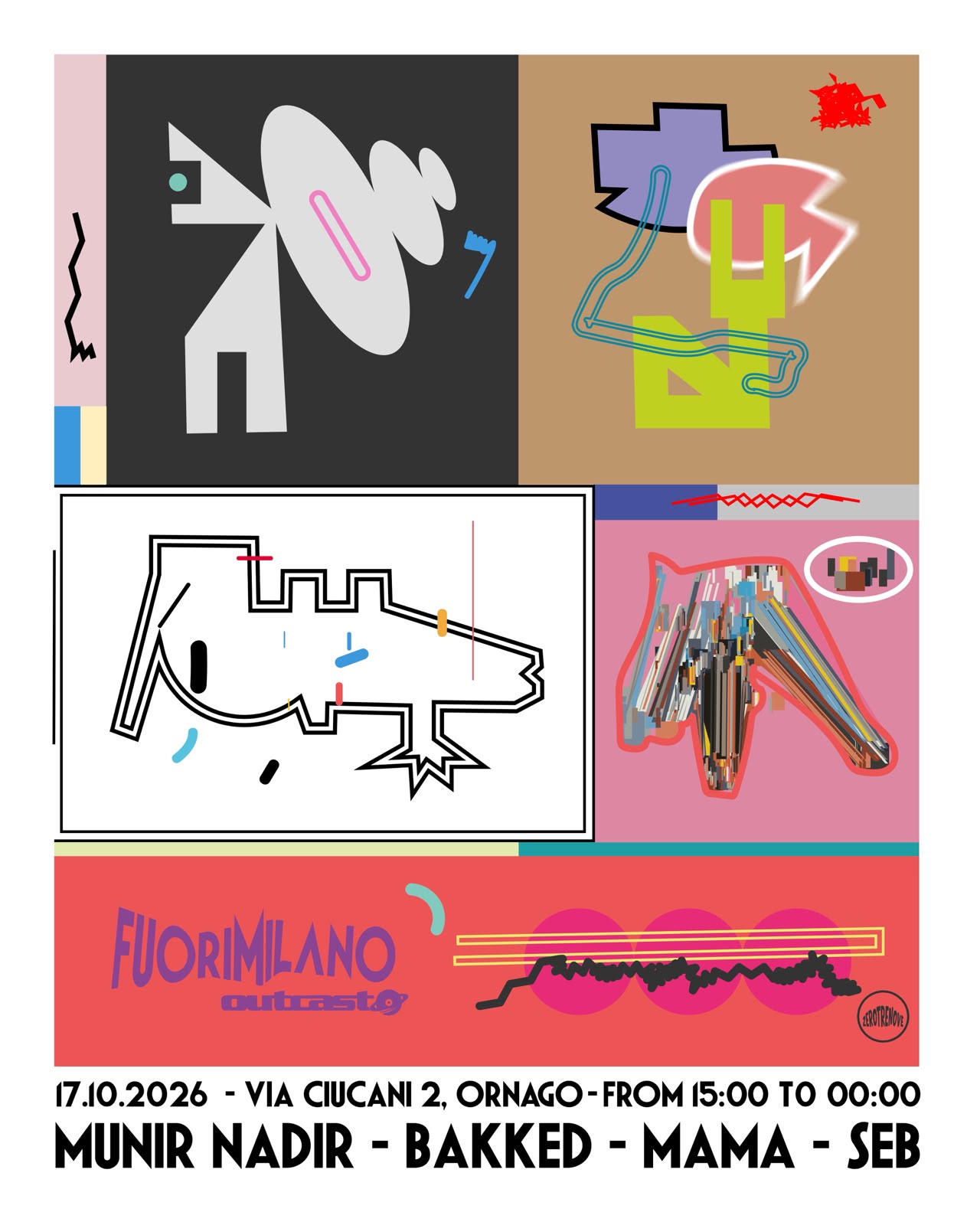 Fuorimilano daytime with Munir Nadir, Bakked
