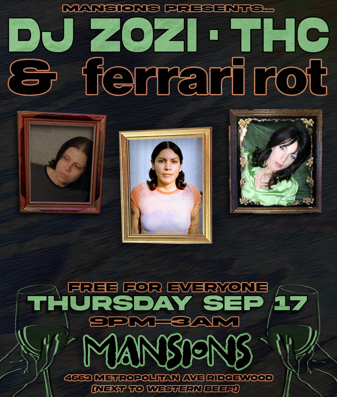 DJ Zozi, THC & ferrari rot