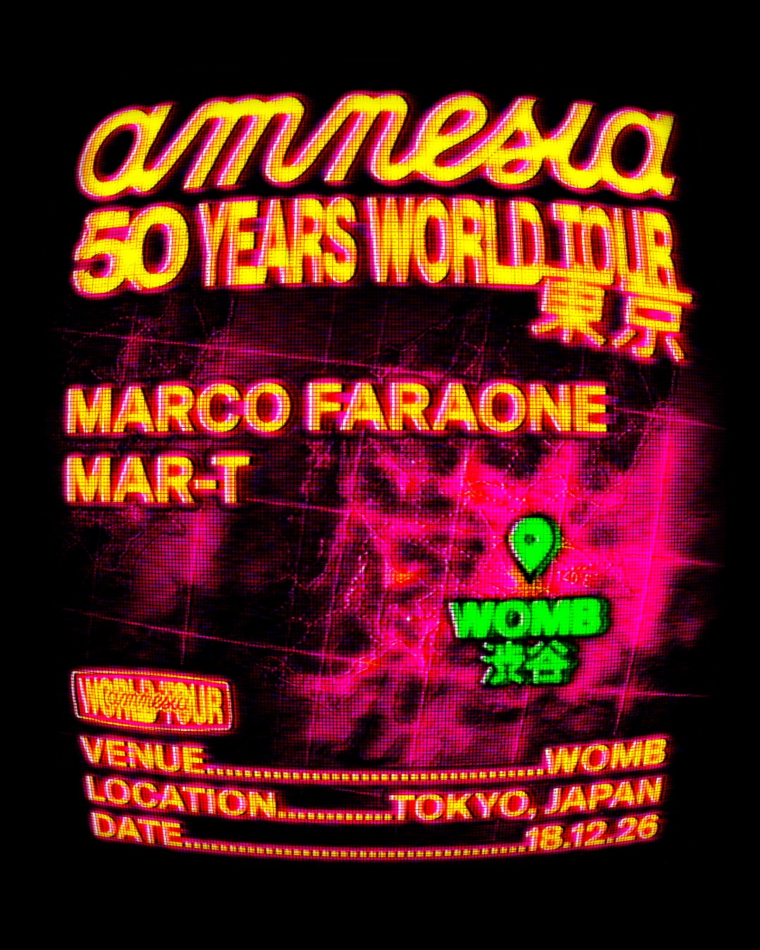 AMNESIA IBIZA 50TH ANNIVERSARY