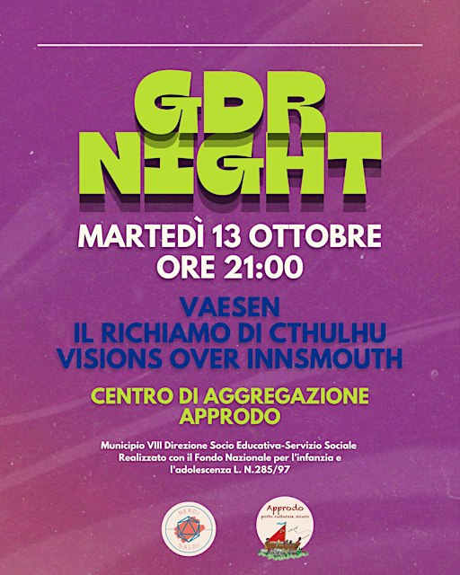 NERDI SALDI @APPRODOCULTURALE
