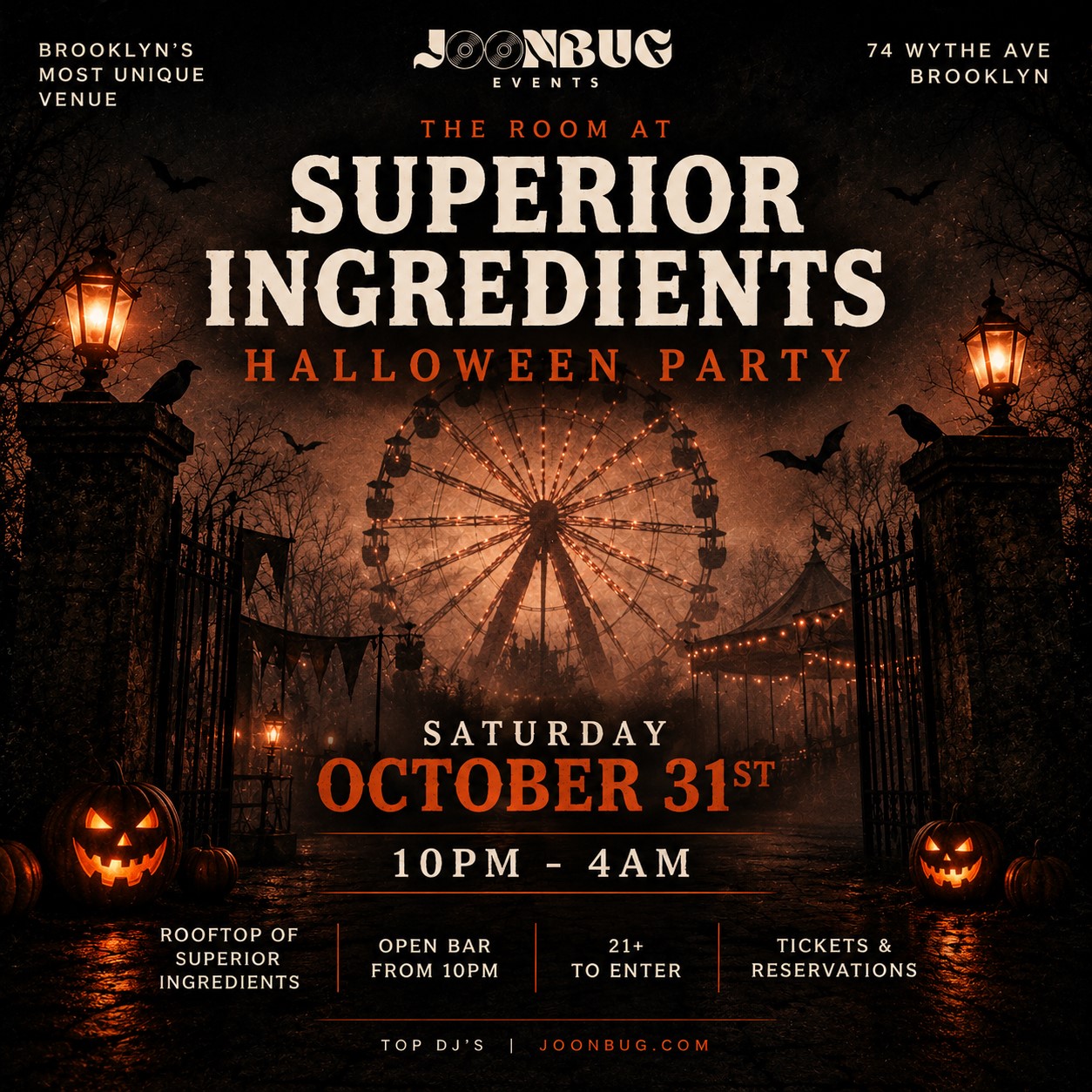 Superior Ingredients Halloween 10/31 - The Room