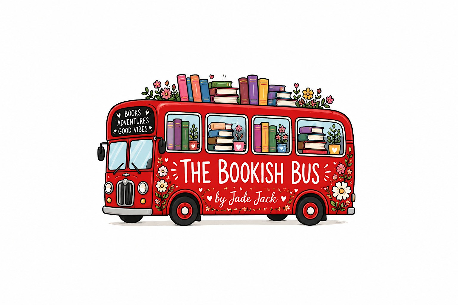 Christmas Bookish Bus Glasgow
