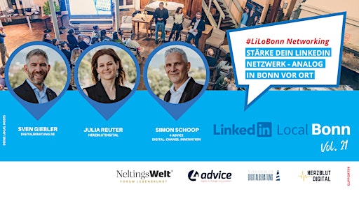 LinkedIn Local Bonn - #LiLoBonn Vol. 21