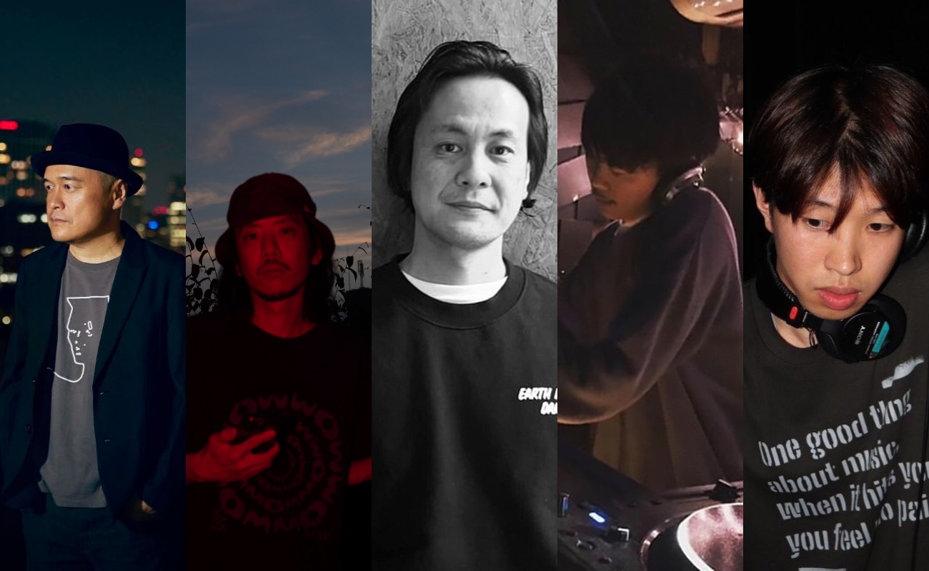 HIROSHI KAWANABE, YOSHIROTTEN, KENJI IKEDA, Kouki.K & yone