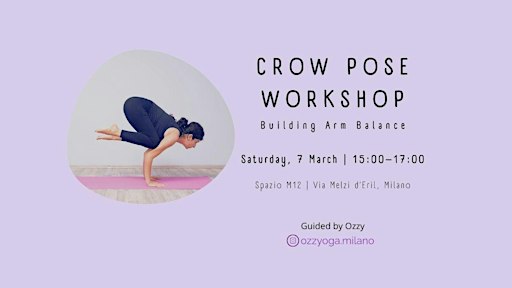 Crow Pose Workshop - English