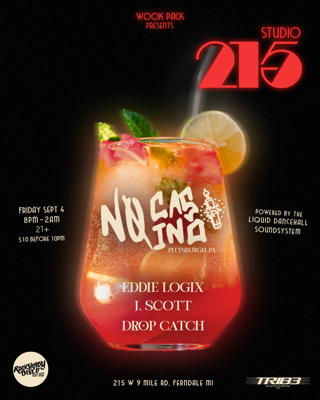 STUDIO 215: Disco All Night Long feat. NOCASINO (Pittsburgh)