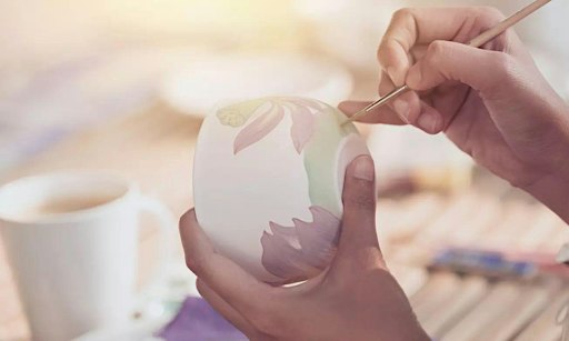 Copy of Coffee & Paint Ceramic – Creative Moments at Faride Art & Design