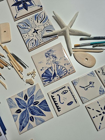 Lisbon Tile Painting and Craft Beer