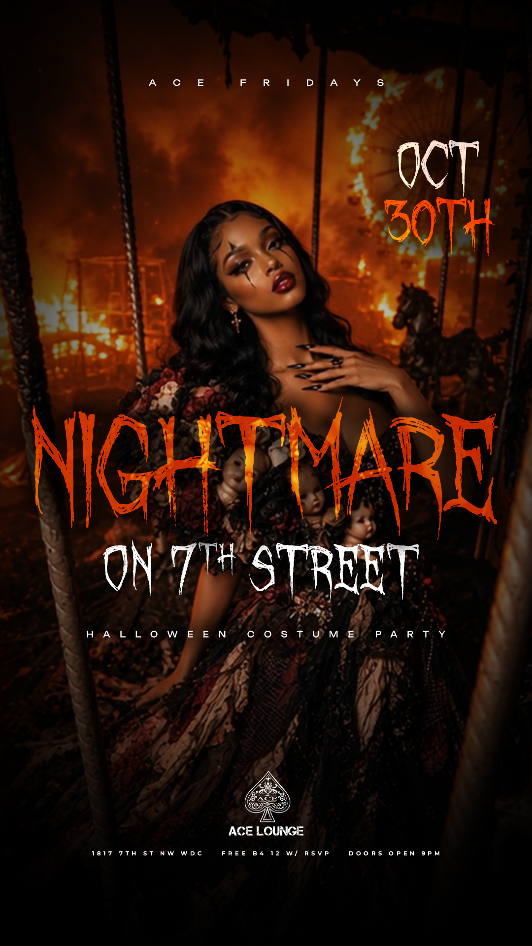 Nightmare On 7th St  (Ace Fridays)