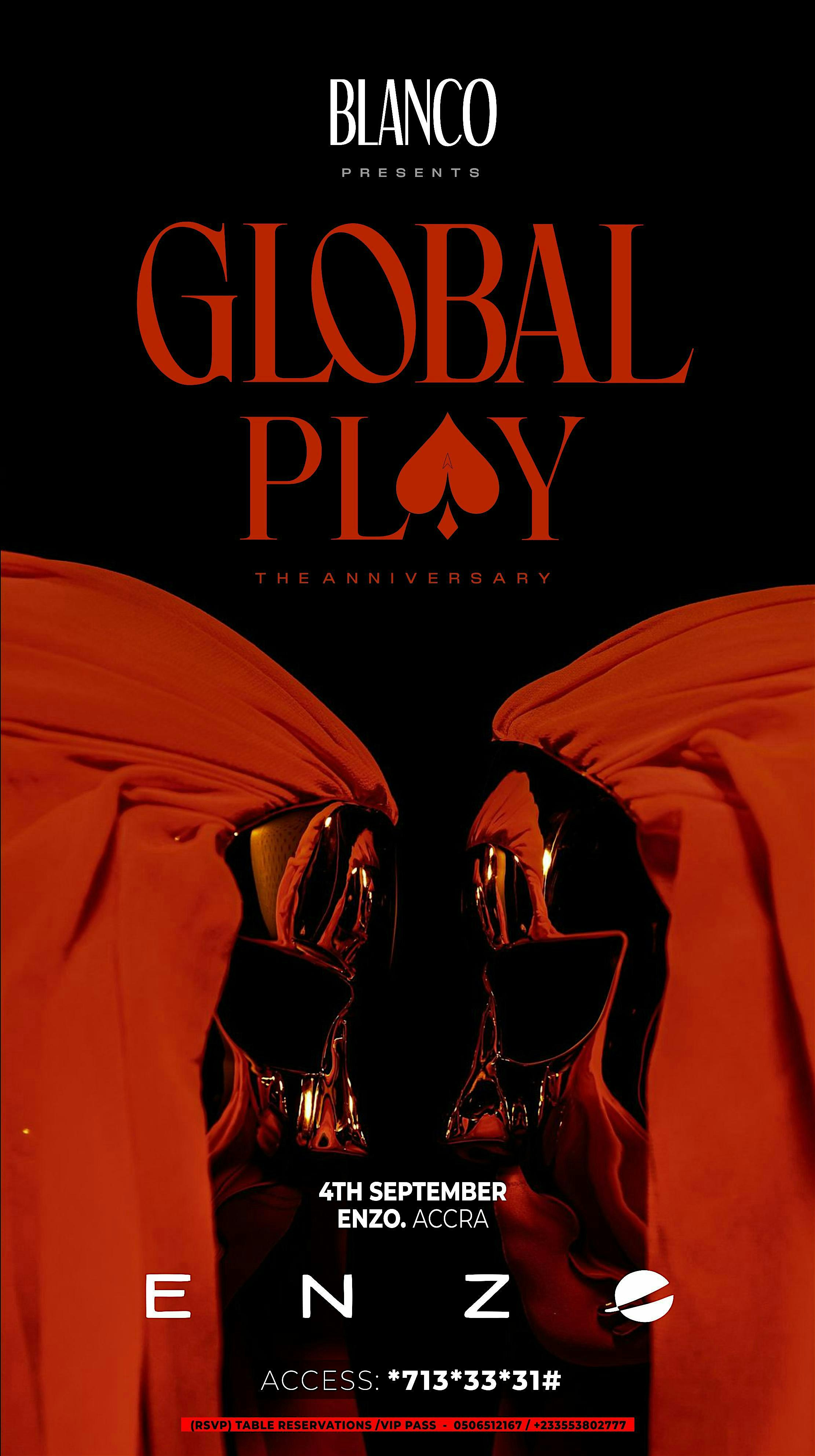 BLANCO: GLOBAL PLAY FESTIVAL