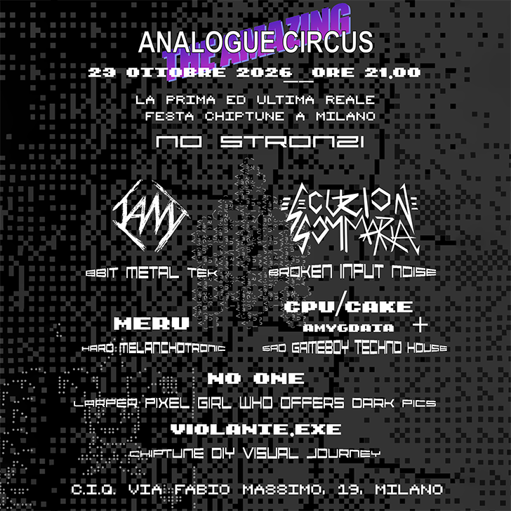The Amazing Analogue Circus