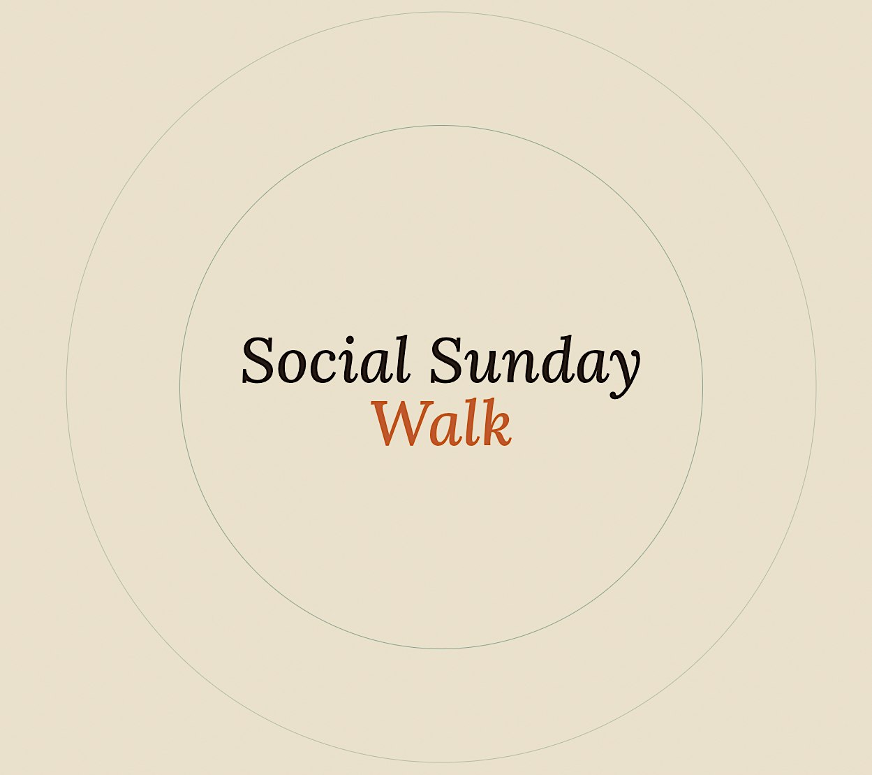 Social Sunday Walk