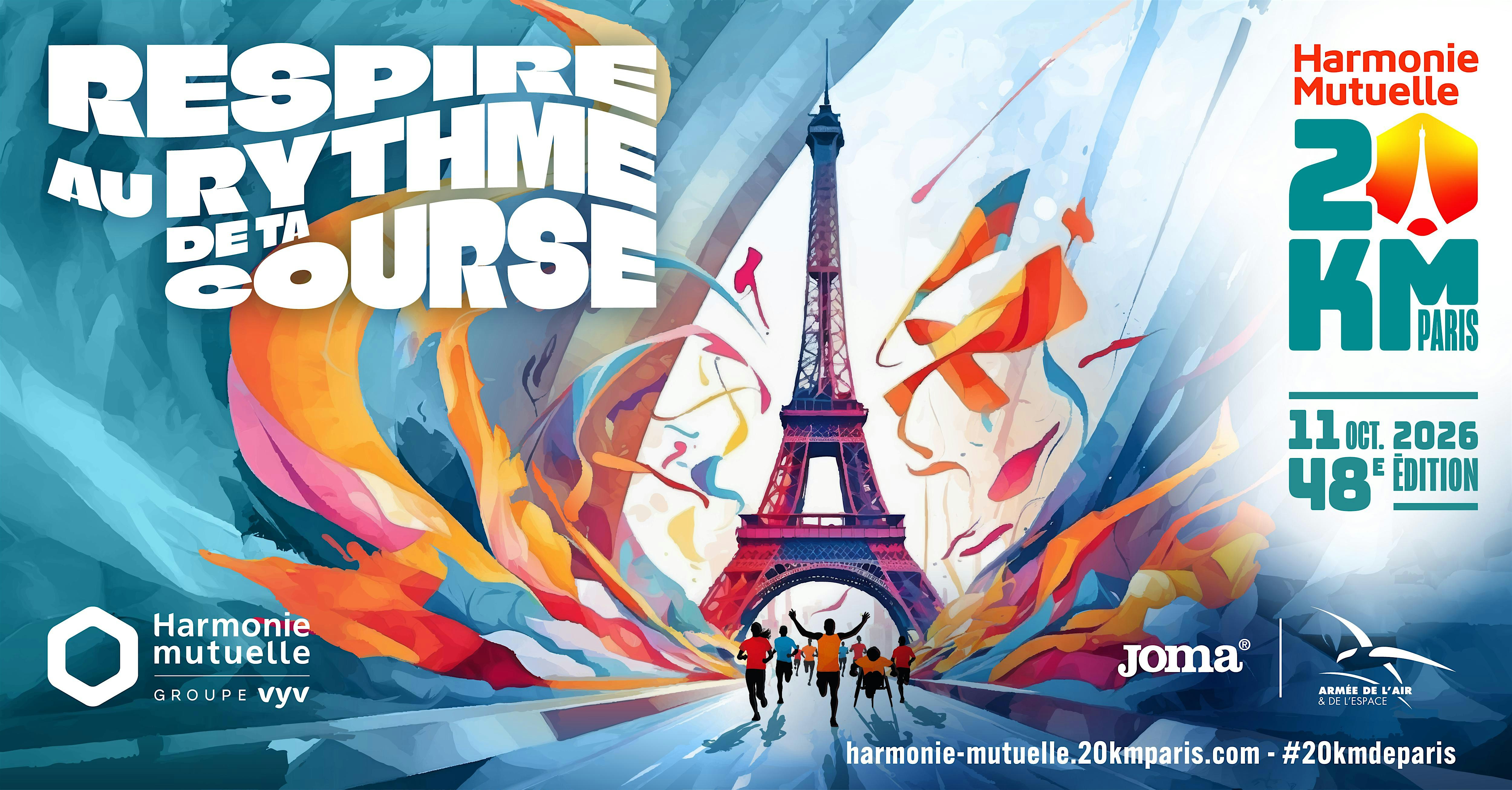 Entrainement n°3 de l'Harmonie Mutuelle 20km de Paris 2026