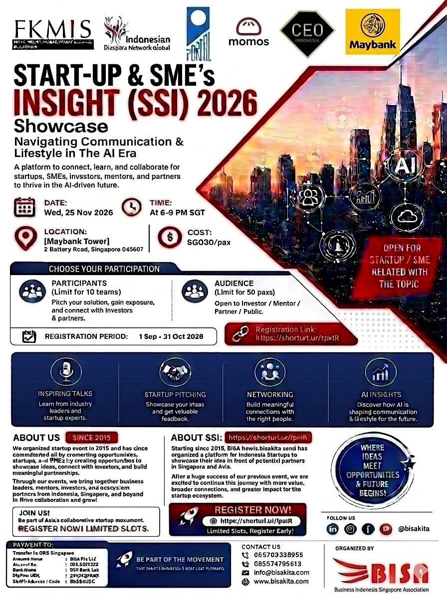 SME & Startups Insight & Showcase 2026