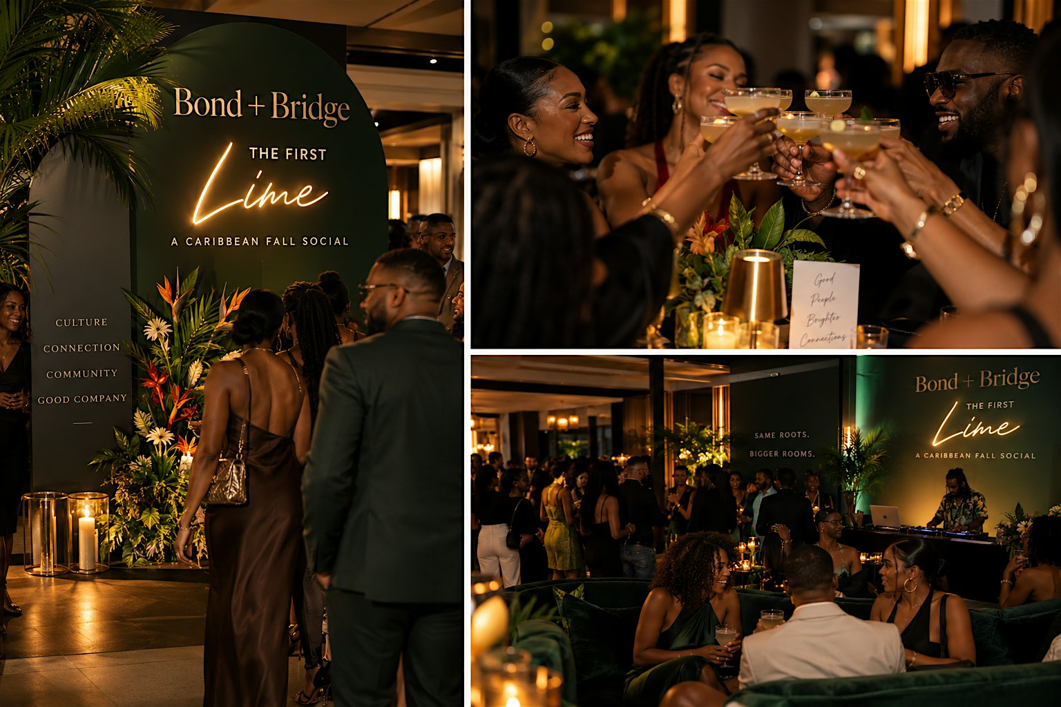 The First Lime: A Caribbean Social brought to you by Bond + Bridge