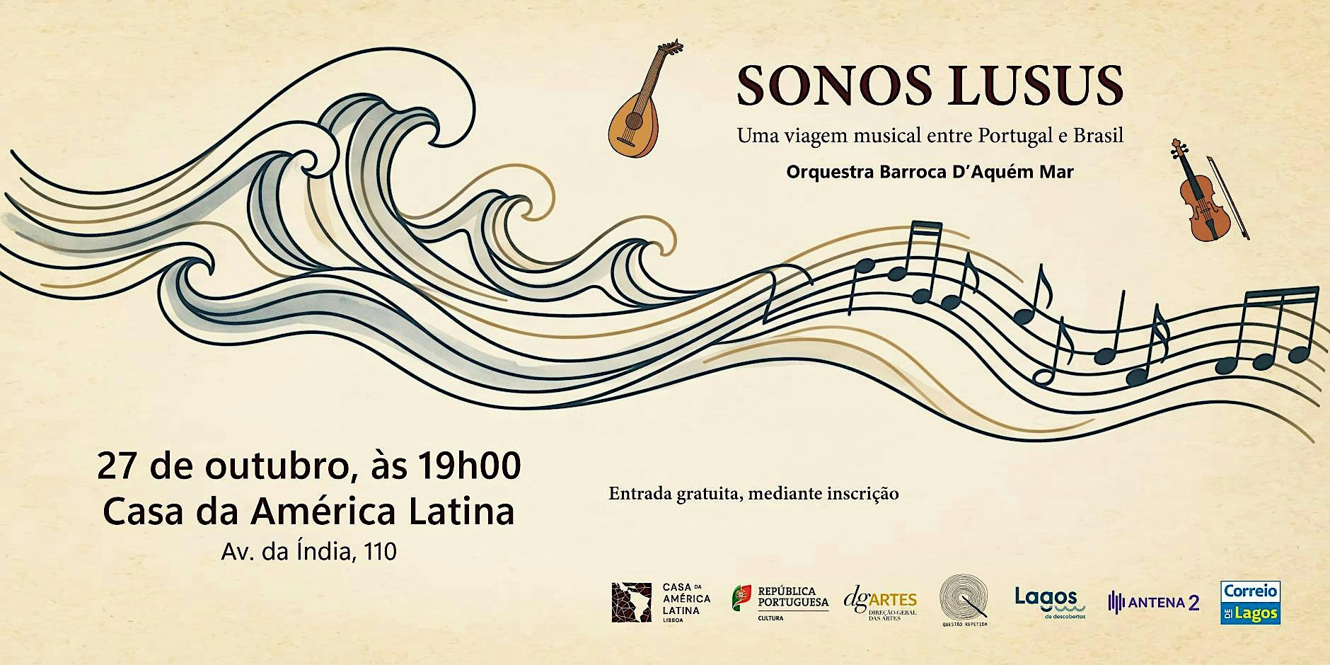 SONOS LUSUS – Uma viagem musical entre Portugal e Brasil