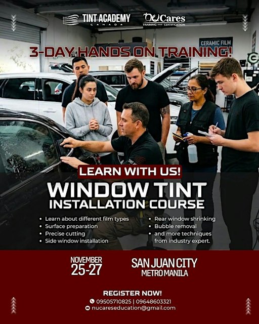 Window Tint Course