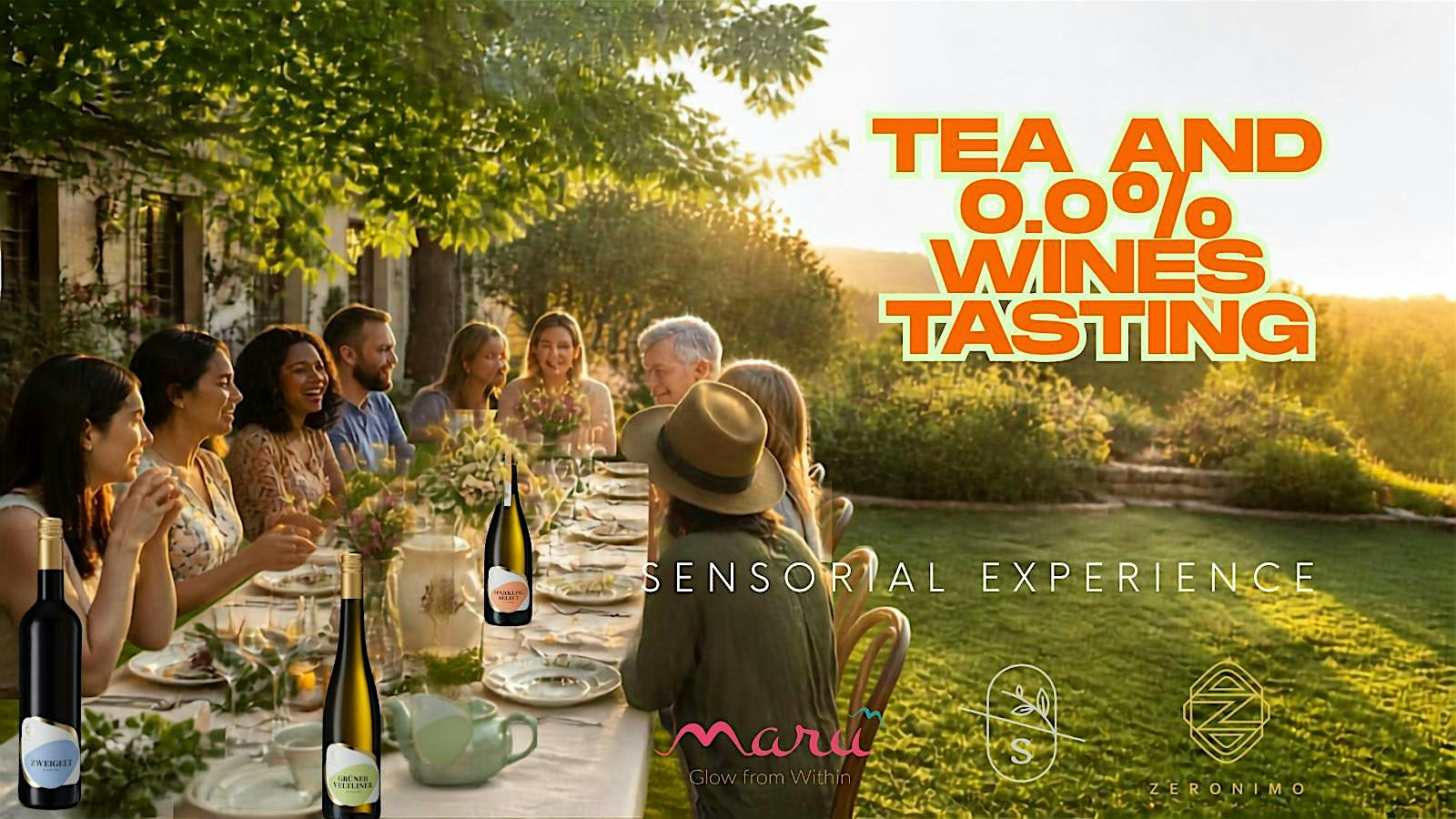 TEA × ALCOHOL-FREE WINE