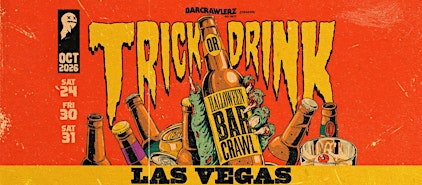 Trick or Drink: Las Vegas Halloween Bar Crawl (3 Days)