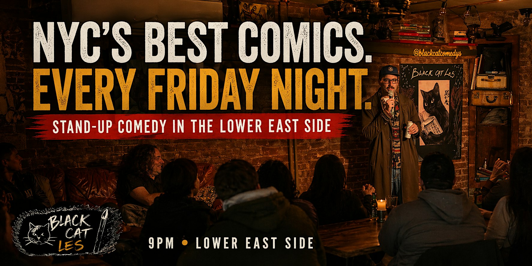 Black Cat Fridays: Stand-Up Comedy