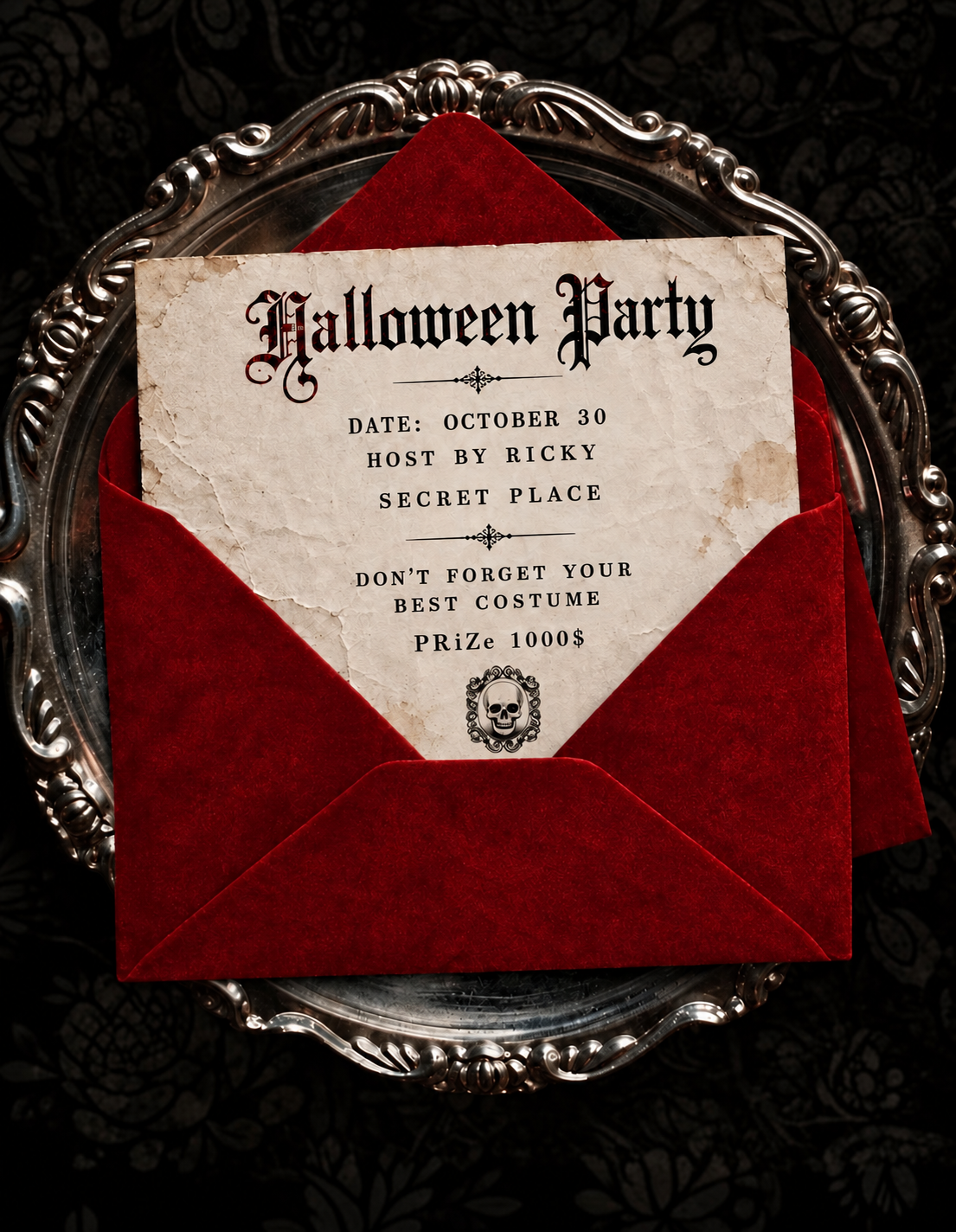 Halloween Party RSVP