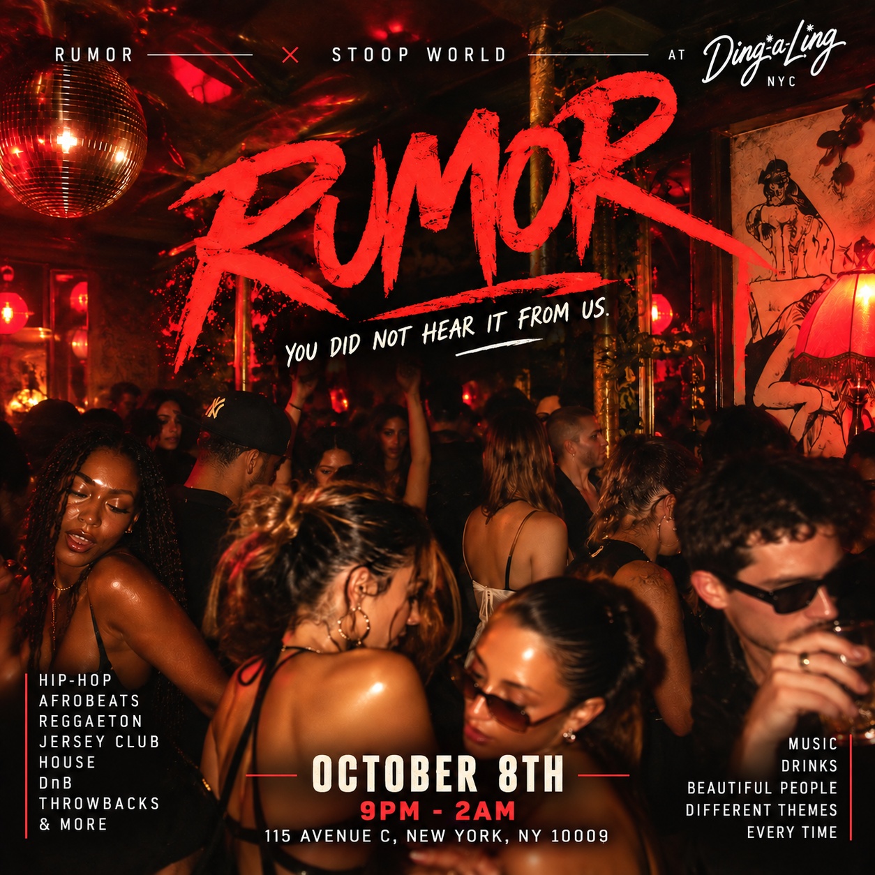 RUMOR x Stoop World