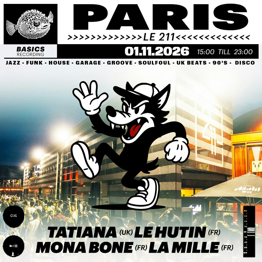 Basics Records Invites Tatiana, Le Hutin, Mona Bone & La Mille